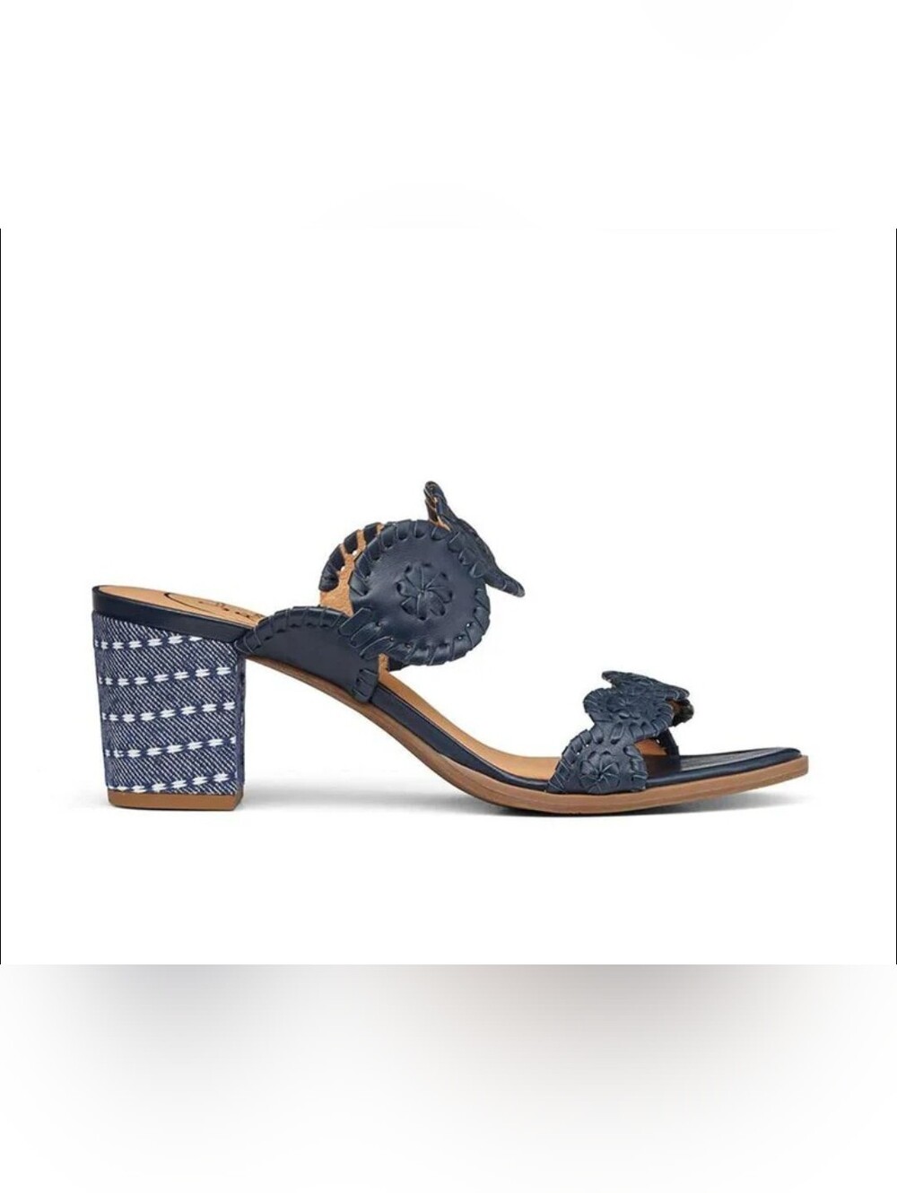 Jack Rogers Lauren Mid Heel Sandal